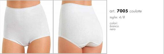 - 7005 CULOTTA DONNA COTONE BIELASTICO